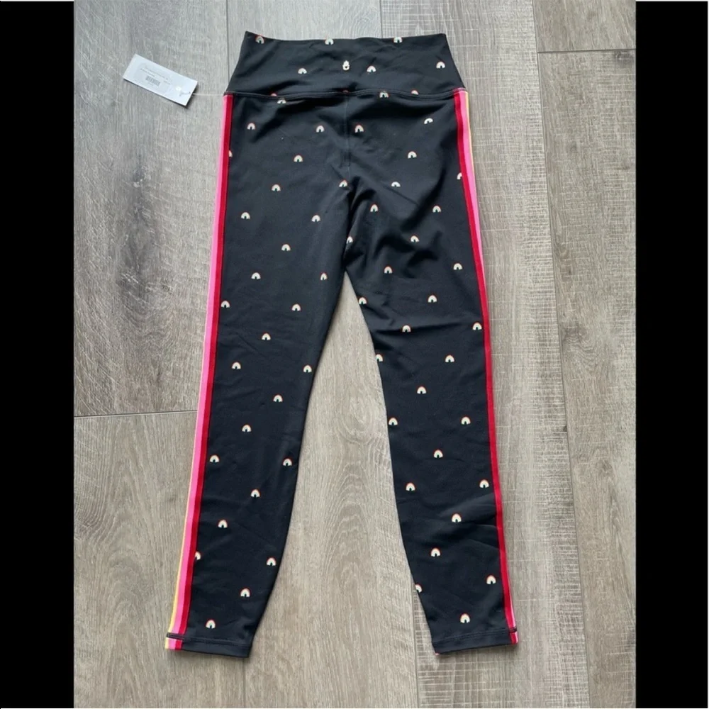 Spiritual Gangster Perfect High Waist Leggings in Black Rainbow - Picture 7 of 8